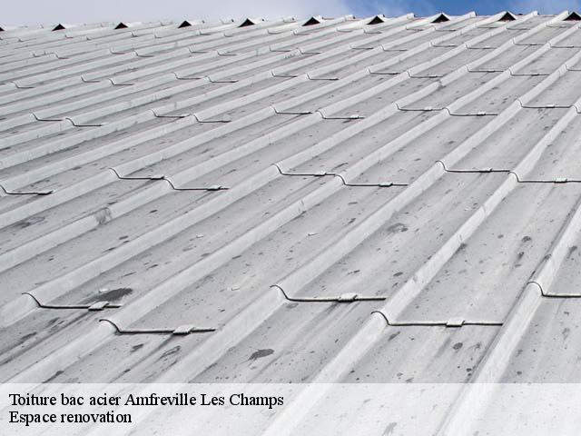 Toiture bac acier  amfreville-les-champs-27380 Espace renovation