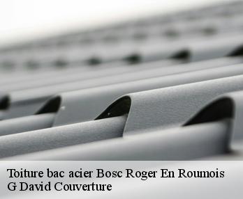 Toiture bac acier bosc-roger-en-roumois-27670 G David Couverture