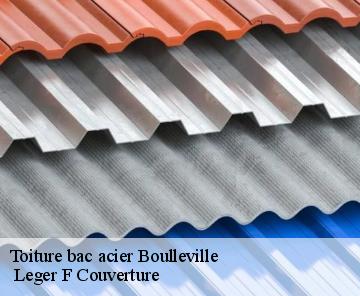 Toiture bac acier boulleville-27210 Leger F Couverture