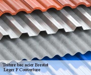 Toiture bac acier brestot-27350 Leger F Couverture