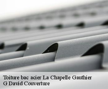 Toiture bac acier  la-chapelle-gauthier-27270 G David Couverture