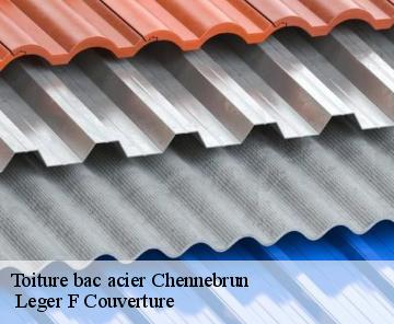 Toiture bac acier chennebrun-27820 Leger F Couverture