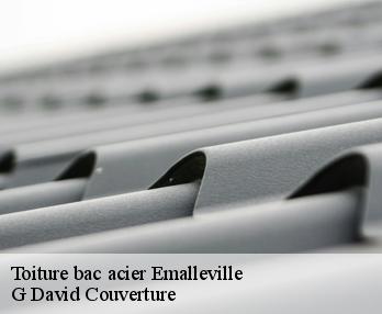 Toiture bac acier emalleville-27930 G David Couverture