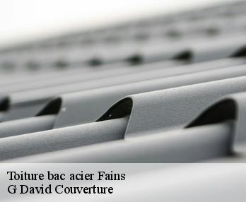 Toiture bac acier fains-27120 G David Couverture