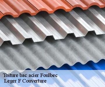 Toiture bac acier foulbec-27210 Leger F Couverture