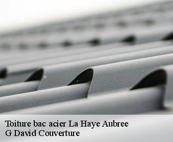 Toiture bac acier  la-haye-aubree-27350 G David Couverture