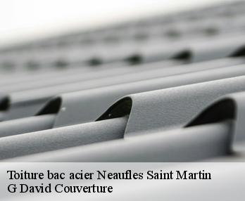 Toiture bac acier  neaufles-saint-martin-27830 G David Couverture