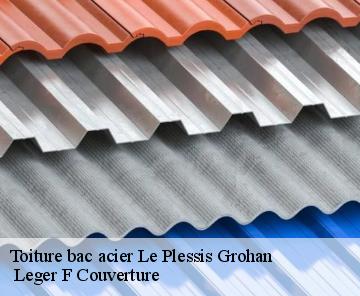 Toiture bac acier le-plessis-grohan-27180 Leger F Couverture
