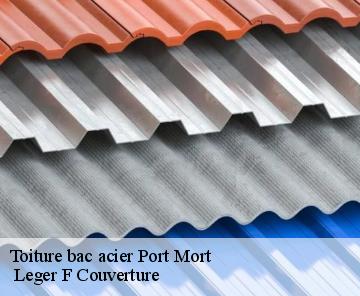 Toiture bac acier port-mort-27940 Leger F Couverture