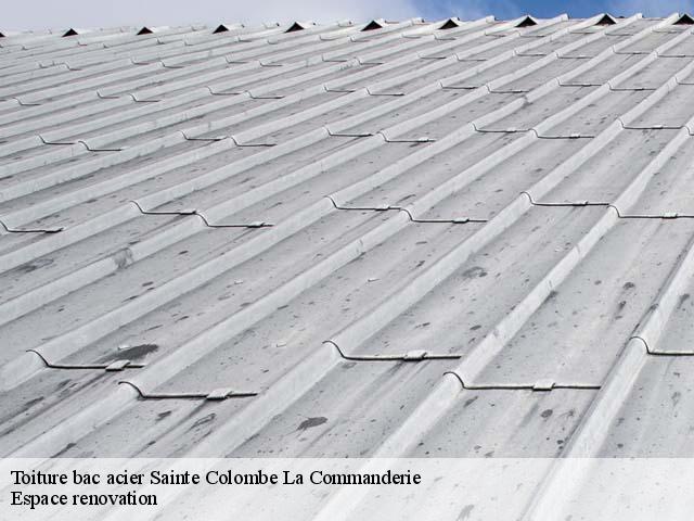 Toiture bac acier  sainte-colombe-la-commanderie-27110 Espace renovation