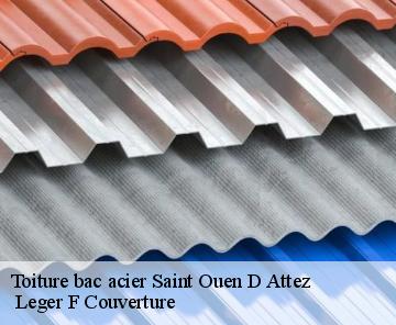 Toiture bac acier saint-ouen-d-attez-27160 Leger F Couverture