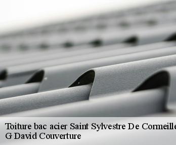 Toiture bac acier saint-sylvestre-de-cormeille-27260 G David Couverture