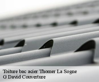 Toiture bac acier thomer-la-sogne-27240 G David Couverture