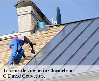 Travaux de zinguerie  chennebrun-27820 G David Couverture