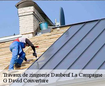 Travaux de zinguerie  daubeuf-la-campagne-27110 G David Couverture