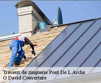 Travaux de zinguerie pont-de-l-arche-27340 G David Couverture
