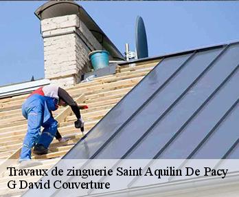 Travaux de zinguerie saint-aquilin-de-pacy-27120 G David Couverture