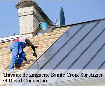 Travaux de zinguerie  sainte-croix-sur-aizier-27500 G David Couverture