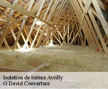 Isolation de toiture avrilly-27240 G David Couverture