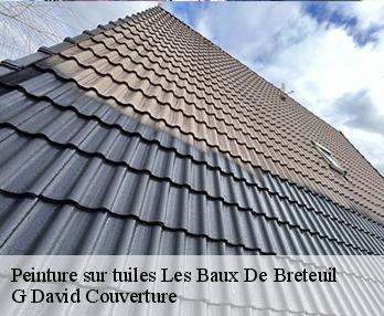 Peinture sur tuiles