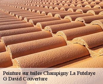 Peinture sur tuiles 27220