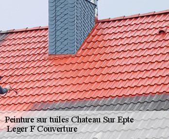 Peinture sur tuiles