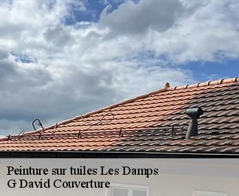 Peinture sur tuiles les-damps-27340 G David Couverture