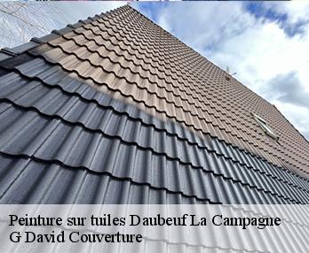 Peinture sur tuiles
