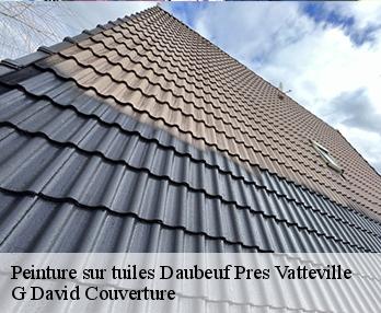 Peinture sur tuiles