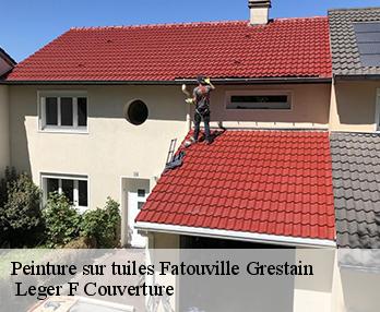 Peinture sur tuiles  27210