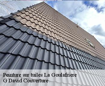 Peinture sur tuiles