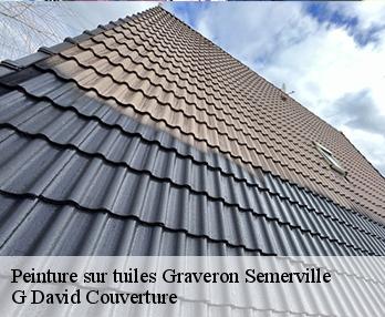 Peinture sur tuiles