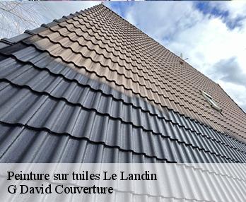 Peinture sur tuiles