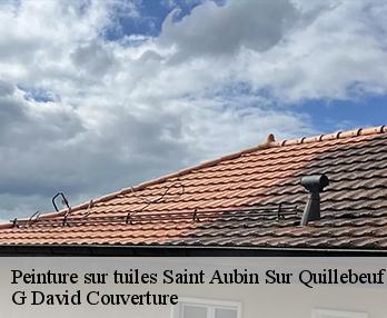 Peinture sur tuiles  saint-aubin-sur-quillebeuf-27680 G David Couverture