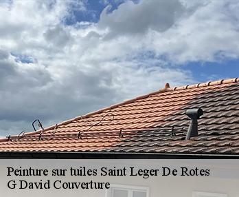 Peinture sur tuiles saint-leger-de-rotes-27300 G David Couverture