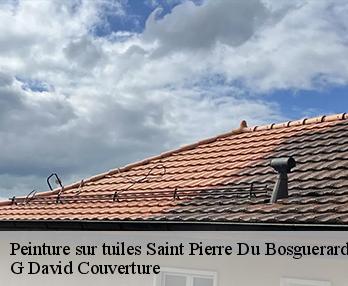 Peinture sur tuiles  saint-pierre-du-bosguerard-27370 G David Couverture