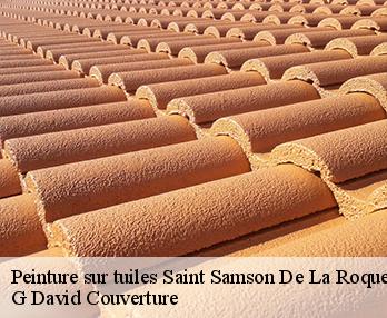 Peinture sur tuiles 27680