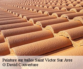 Peinture sur tuiles 27130