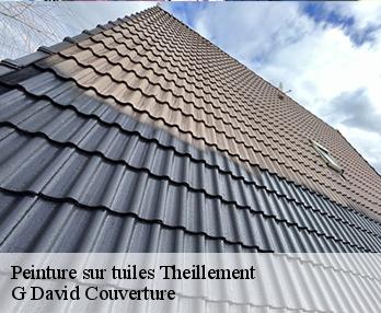 Peinture sur tuiles