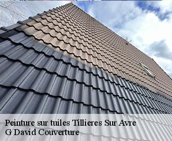 Peinture sur tuiles