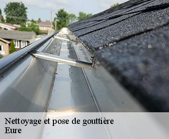 Nettoyage et pose de gouttière Eure 