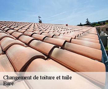 Changement de toiture et tuile Eure 