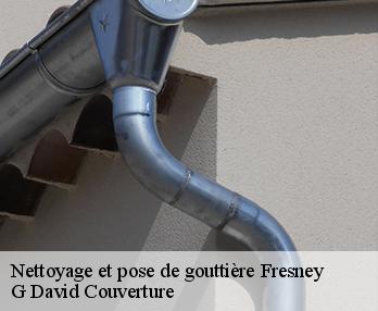 Nettoyage et pose de gouttière  27220