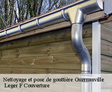 Nettoyage et pose de gouttière guernanville-27160 Leger F Couverture