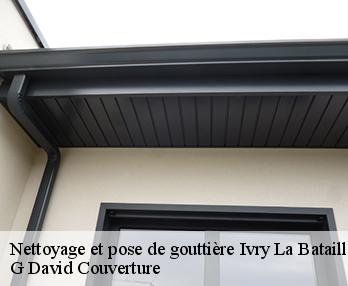 Nettoyage et pose de gouttière
