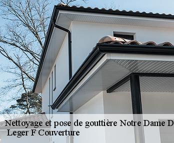 Nettoyage et pose de gouttière