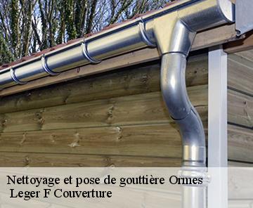 Nettoyage et pose de gouttière  ormes-27190  Leger F Couverture