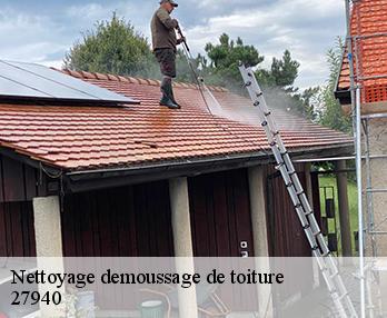 Nettoyage demoussage de toiture  27940