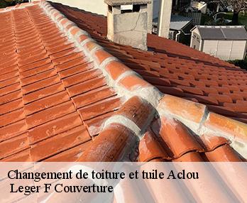 Changement de toiture et tuile 27800