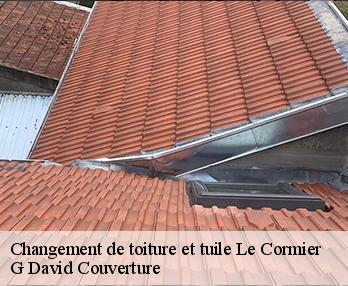 Changement de toiture et tuile  le-cormier-27120 G David Couverture